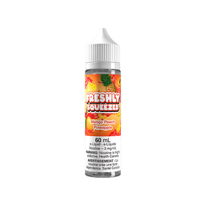 Freshly Squeezed Freebase 60mL — Mango Peach Pineapple