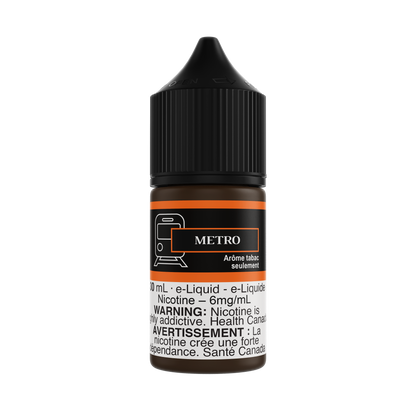 MTL Original Freebase 50/50 e-liquid, 30mL bottle, smooth Montreal-inspired blend for mouth-to-lung vaping.