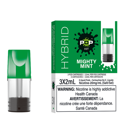 Pop Pods Mighty Mint STLTH-compatible pods 5-pack