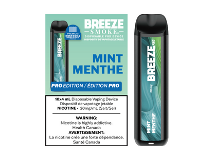 Breeze Pro 20mg Disposable Vape - Mint
