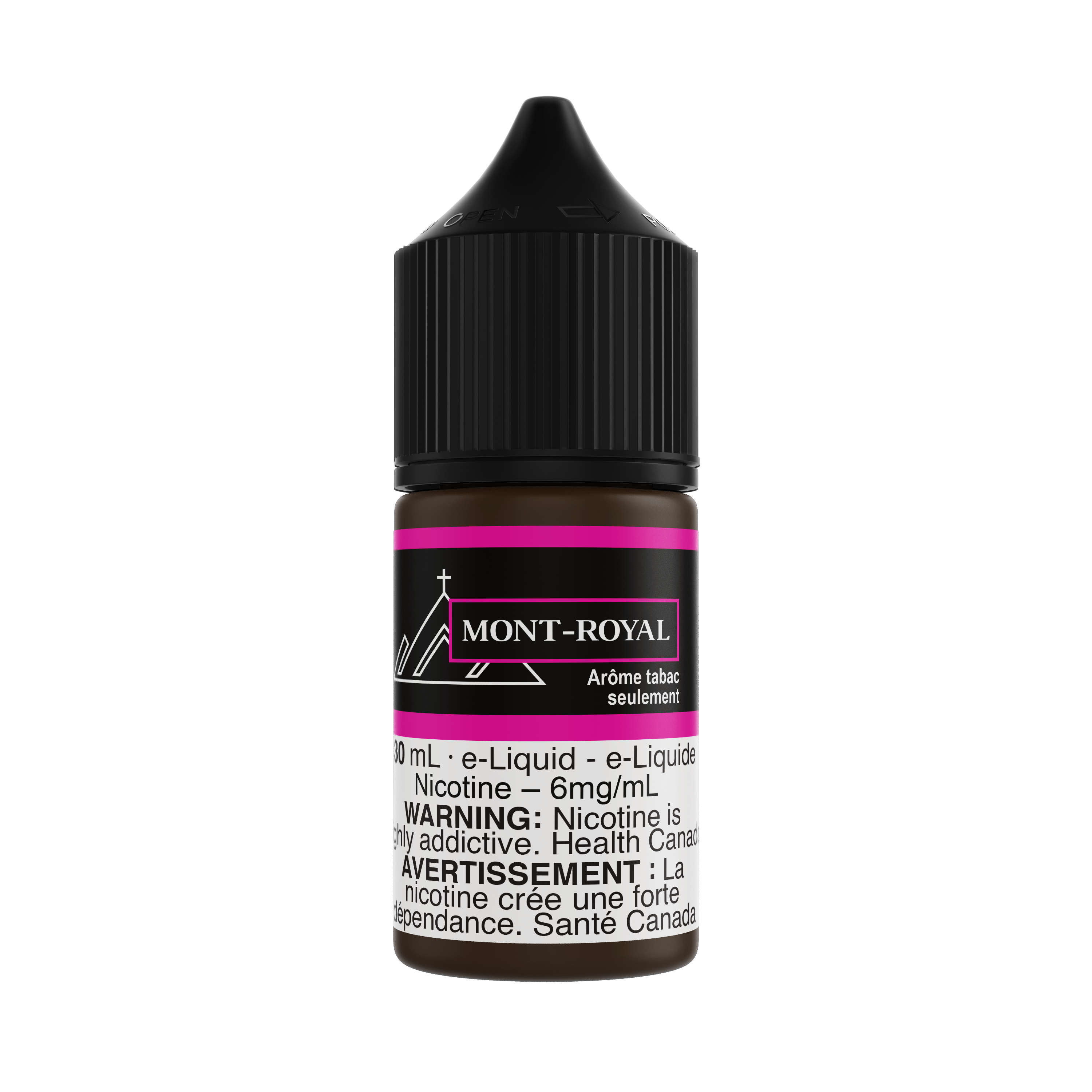 MTL Original Freebase 50/50 e-liquid, 30mL bottle, smooth Montreal-inspired blend for mouth-to-lung vaping.