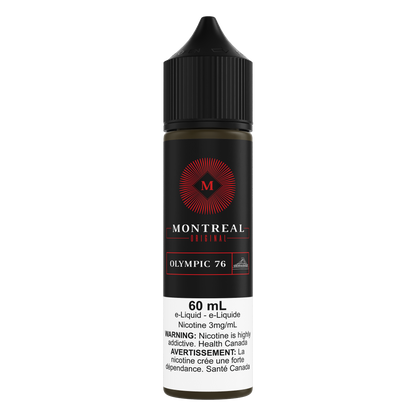 MTL Original Freebase 50/50 e-liquid, 60mL bottle, smooth Montreal-inspired blend for mouth-to-lung vaping.