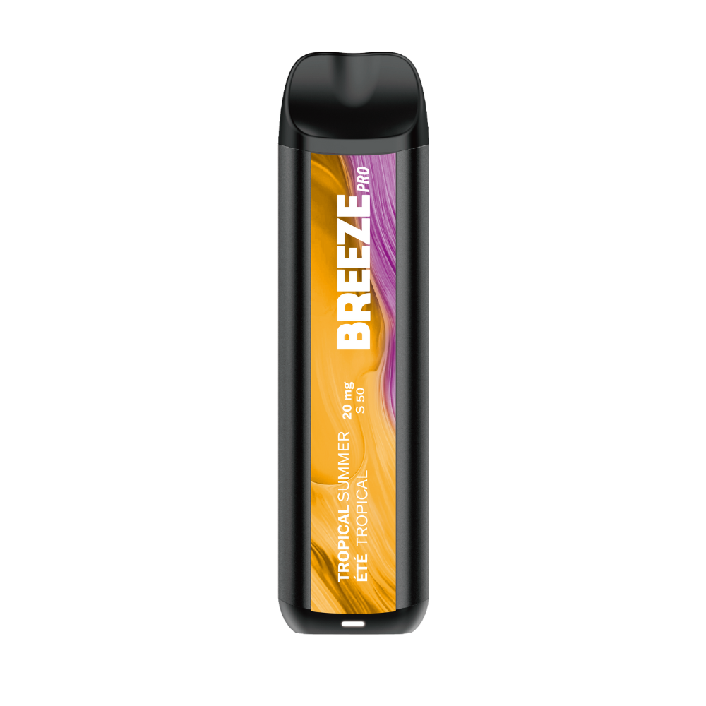 Breeze Pro S50 6mL Disposable Vape - Orange Mango Watermelon