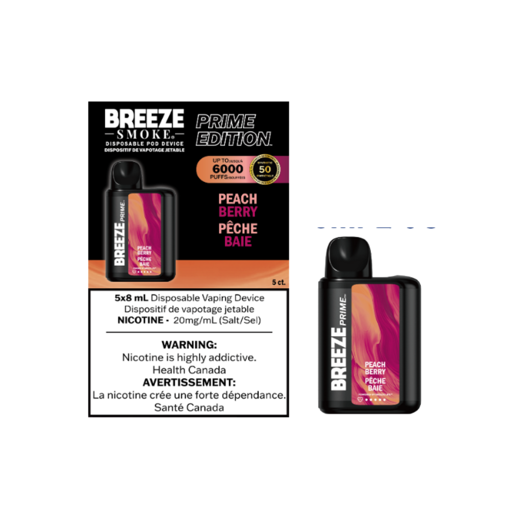 Breeze Prime S50 6000 - Peach Berry