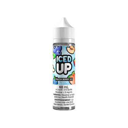 Iced Up Freebase 60mL — Peach Berry Ice