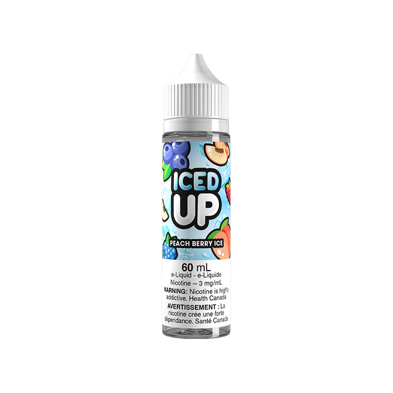 Iced Up Freebase 60mL — Peach Berry Ice