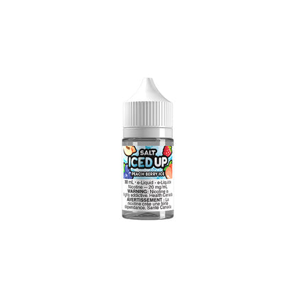 Iced Up Salt 30mL — Peach Berry Ice