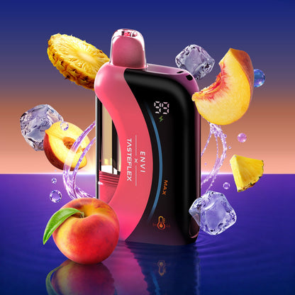 Envi X TasteFlex 125K Peach Fab Ice Disposable Vape - Supa Vapes