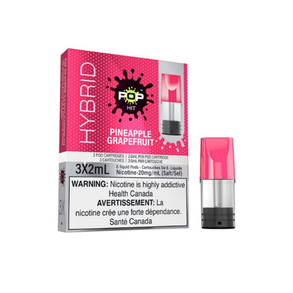 Pop Pods Pineapple Grapefruit STLTH-compatible pods 5-pack