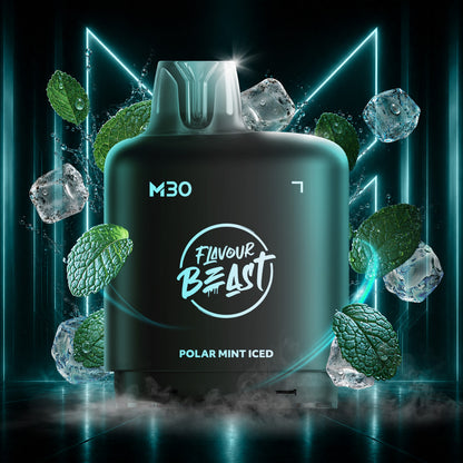 Flavour Beast Level X M Series 30mL Pod Polar Mint Iced - Supa Vapes