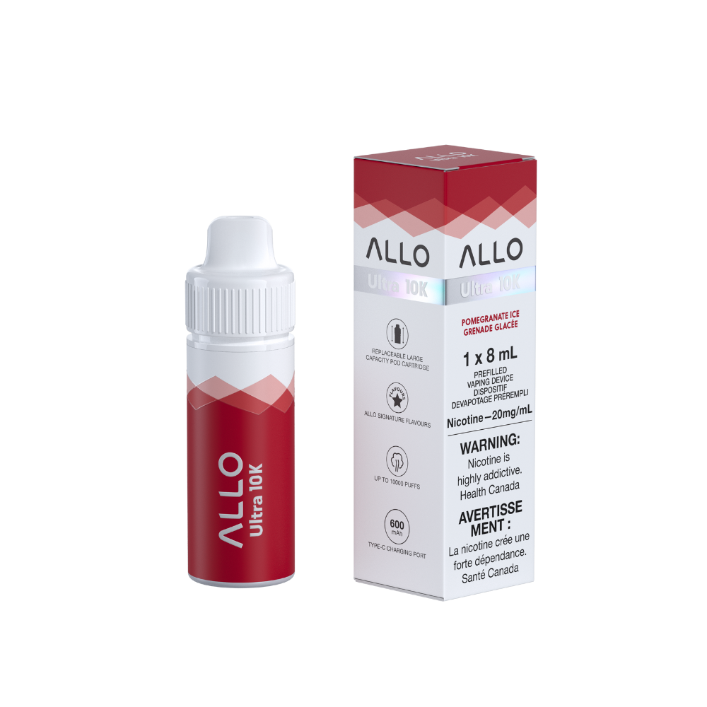 Allo Ultra 10K Hybrid Disposable Pomegranate Ice