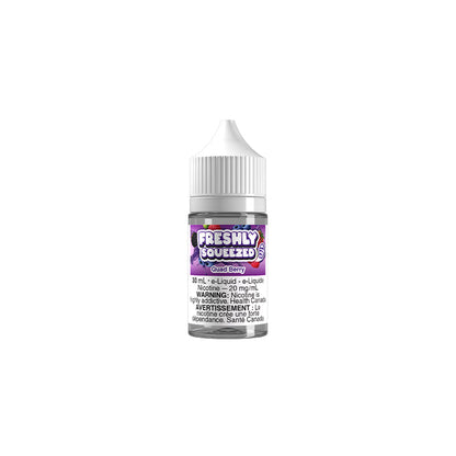 Freshly Squeezed Salt 30mL — Quad Berry