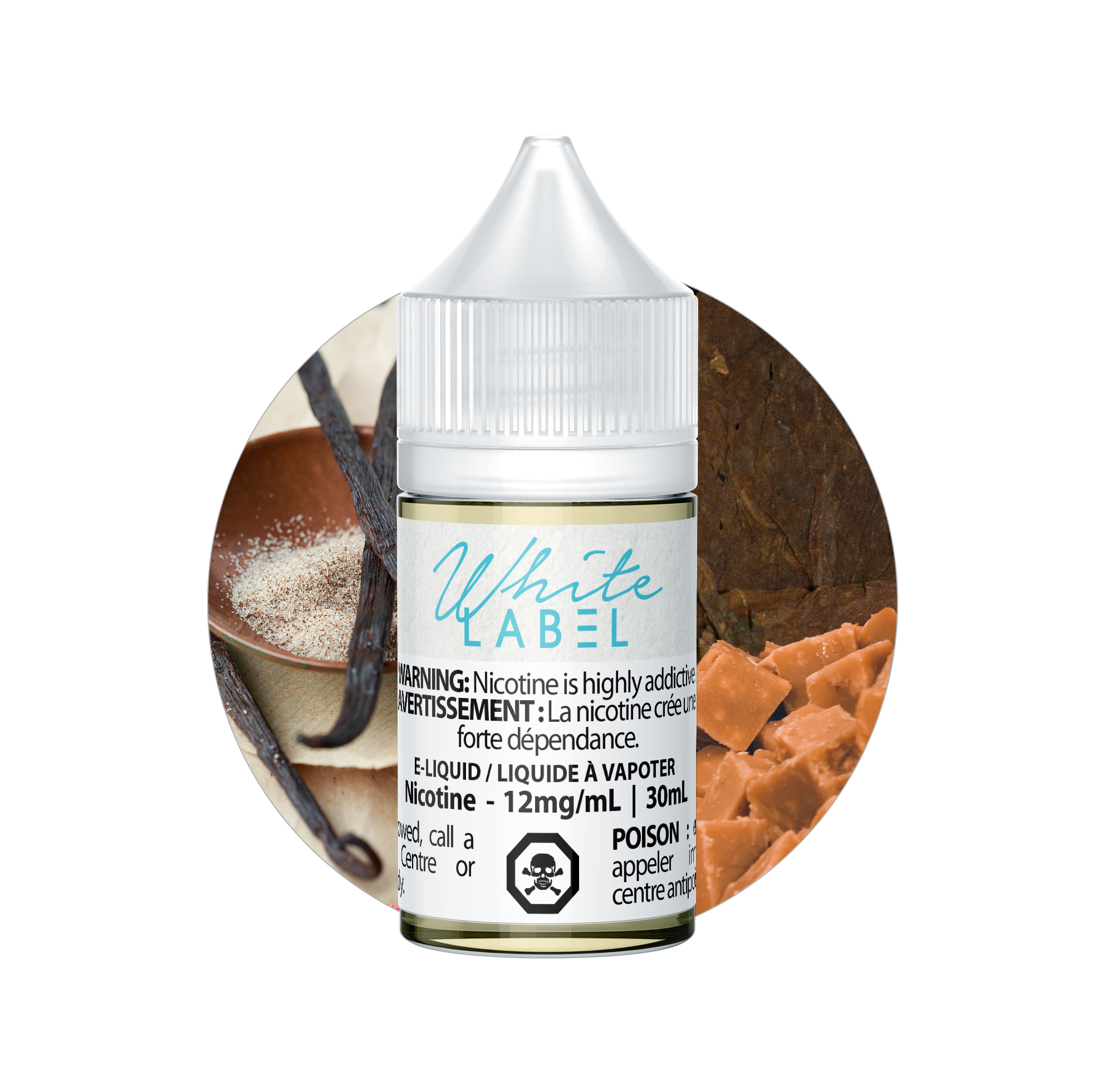 White Label RY4 30mL freebase e-liquid