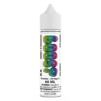 Gummy BOOST Rainbow Rush 60mL salt nic e-liquid