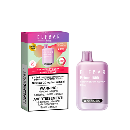 Elf Bar Prime 1800 - Raspberry Peach