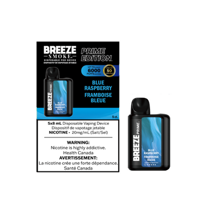 Breeze Prime S50 6000 - Raspberry Peach Ice
