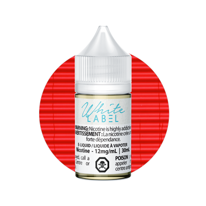 White Label Red 30mL freebase e-liquid
