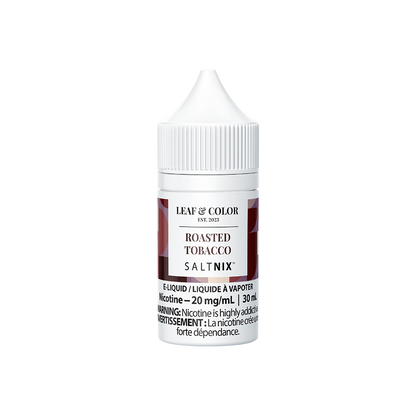 Leaf & Color Roasted Tobacco 30mL salt nic e-liquid