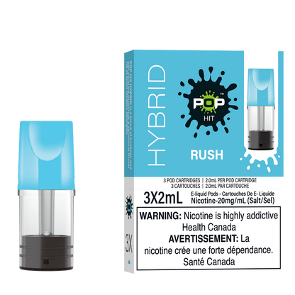 Pop Pods Rush STLTH-compatible pods 5-pack