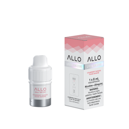 Allo Ultra 10K Pre-Filled Pods Strawberry Banana