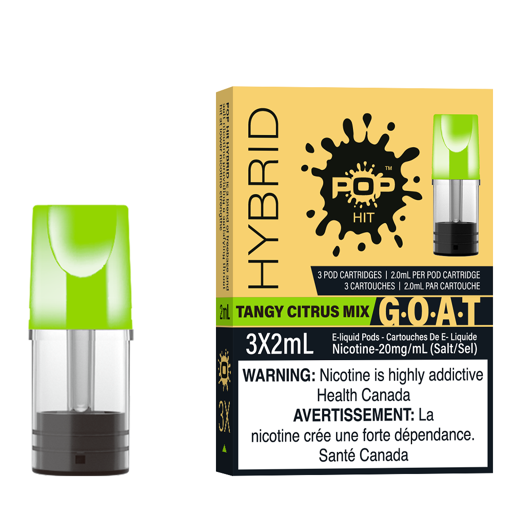 Pop Pods Tangy Citrus Mix STLTH-compatible pods 5-pack