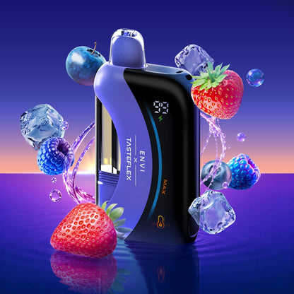 Envi X TasteFlex 125K Triple Berry Ice Disposable Vape - Supa Vapes