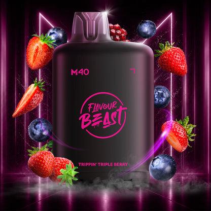 Flavour Beast Level X M Series 40mL Pod Trippin' Triple Berry - Supa Vapes