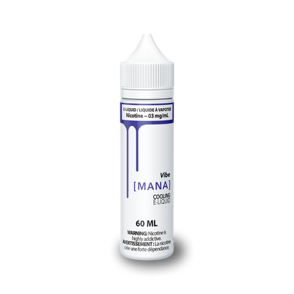 Mana Vibe Salt Nic E-Liquid 60mL bottle