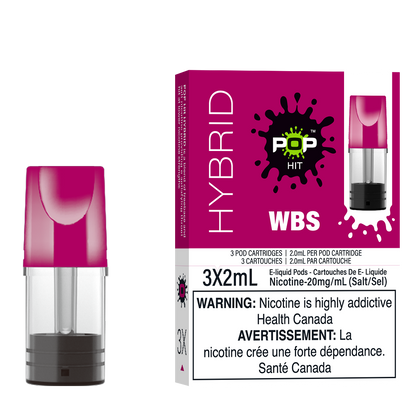 Pop Pods Watermelon Berry Splash STLTH-compatible pods 5-pack