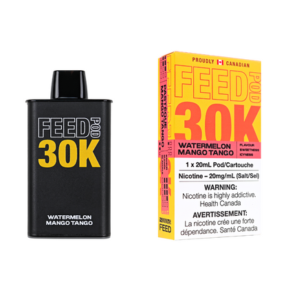 FEED 30K Watermelon Mango Tango pre-filled pods 5-pack