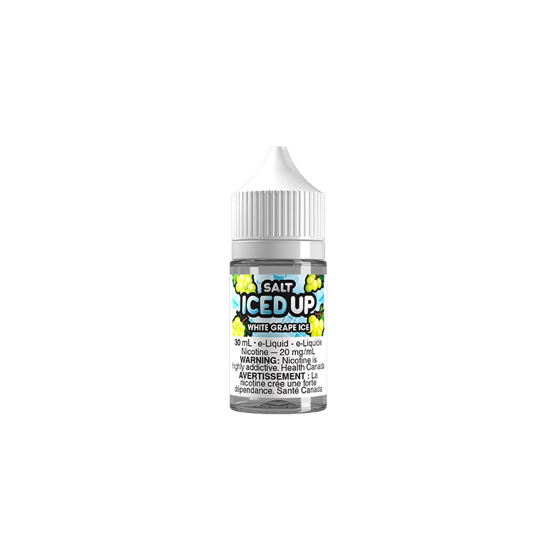 Iced Up Salt 30mL — White Grape Ice