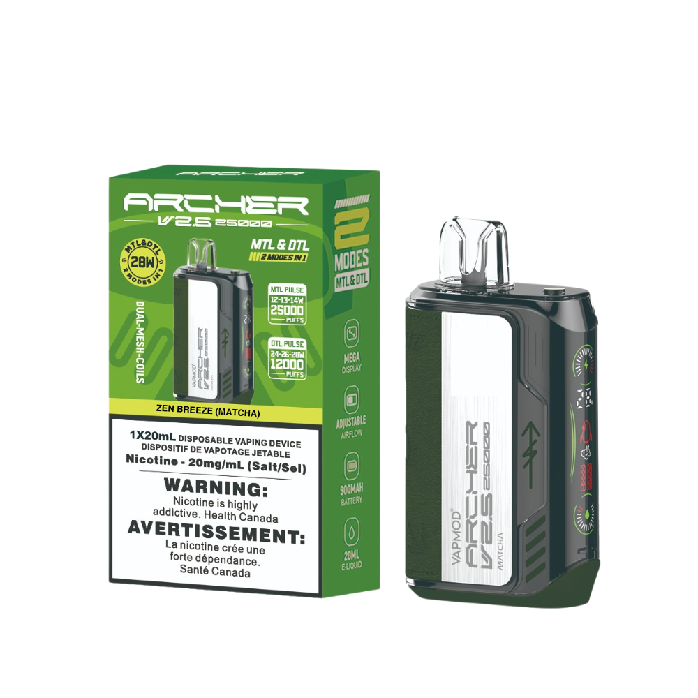 VAPMOD Archer V2.5 - Zen Breeze (Matcha)