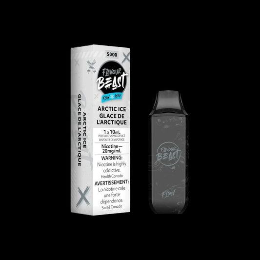 Flavour Beast 4K/5k Disposable, Arctic Ice flavour, refreshing and smooth hits, perfect for Ontario and Quebec vapers, clearance edition.