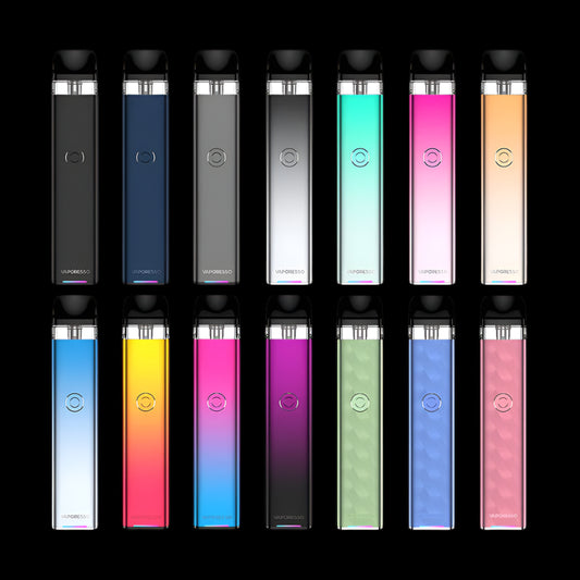 VAPORESSO XROS 3 Pod Kit in BLACK, 1000mAh battery, adjustable airflow and leak-resistant pods, ideal for MTL and RDL vaping in Ontario and Quebec.