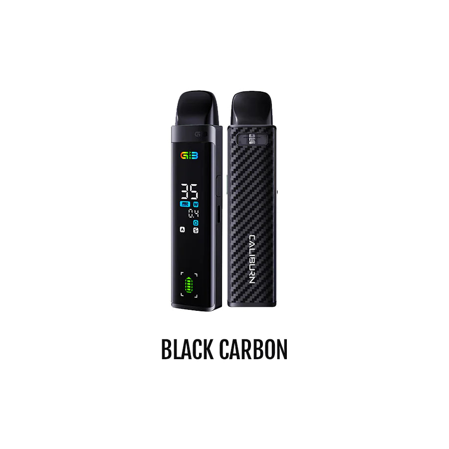 UWELL Caliburn G3 PRO Pod Kit, Frozen Green flavour, 35W vaping power with 2ml pod capacity and dual firing system, smooth and reliable pod kit ideal for Ontario and Quebec vapers.