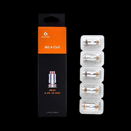 GEEKVAPE Aegis Boost B Replacement Coils, 0.2Ω Boost Plus G Coil, 0.2 ohm resistance for optimal vapor and flavor, compatible with GEEKVAPE Aegis Boost devices, ideal for Ontario and Quebec vapers.