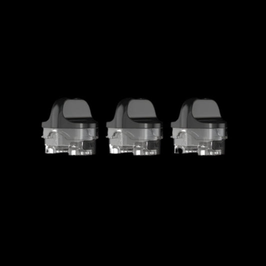 SMOK IPX 80 Empty Pods, RPM2 5.5mL empty replacement pod, leak-free design, child-resistant certification, compatible with SMOK IPX 80 device, 3 pieces per pack, ideal for Ontario and Quebec users.