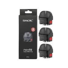 SMOK Nord 4 Empty Pods RPM2 variant, 3 PCS/PCK, refillable 4.5ml capacity pods with easy side-fill design, compatible with RPM2 coils, ideal for Ontario and Quebec vapers.