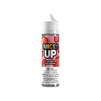 Juiced Up Freebase E-Liquid 60mL — Double Strawberry