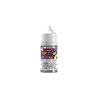 Juiced Up Salt Nic E-Liquid 30mL — Acai Berry