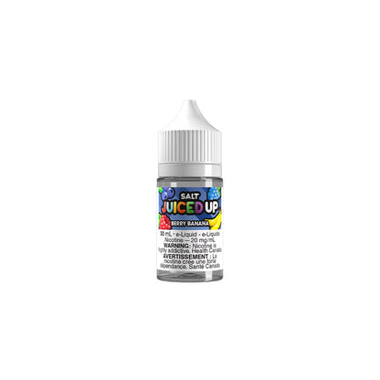 Juiced Up Salt Nic E-Liquid 30mL — Berry Banana
