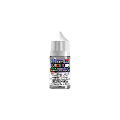 Juiced Up Salt Nic E-Liquid 30mL — Blueberry Watermelon