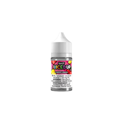 Juiced Up Salt Nic E-Liquid 30mL — Cherry Lemon