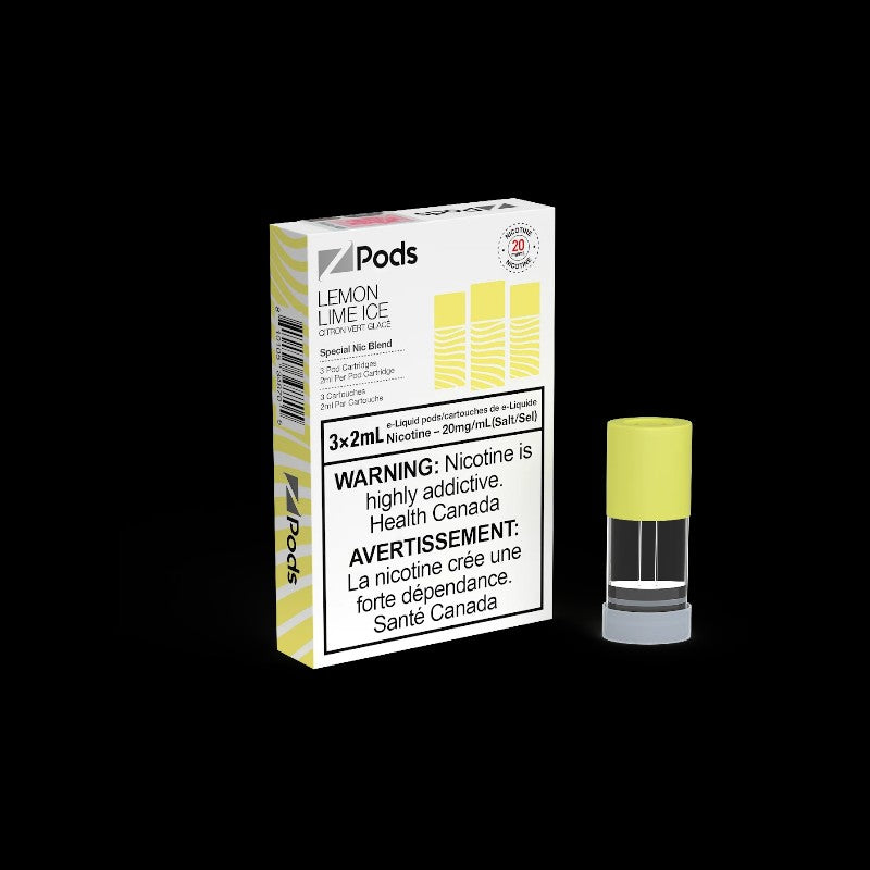 Z Pods Coffee Cherry flavour pod with 20mg nicotine blend, smooth and satisfying throat hit, designed for Ontario and Quebec vapers.
