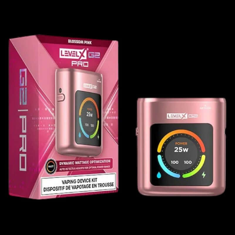 Level X Boost G2 Pro 1000 Device kit Blossom Pink - elegant pink vape kit with high performance, available in Hawkesbury, Ottawa, and across Ontario.