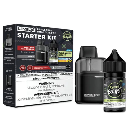 Level X Starter Kit - Wild White Grape Iced