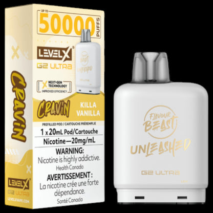 Flavour Beast Level X Unleashed Ultra G2 Pods
