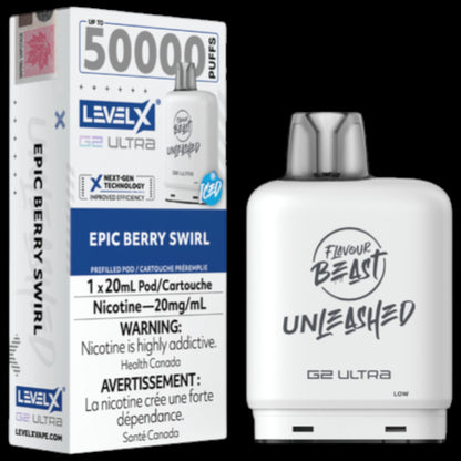 Flavour Beast Level X Unleashed Ultra G2 Pods