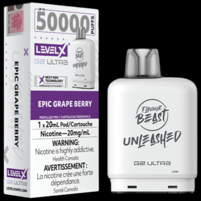 Flavour Beast Level X Unleashed Ultra G2 Pods