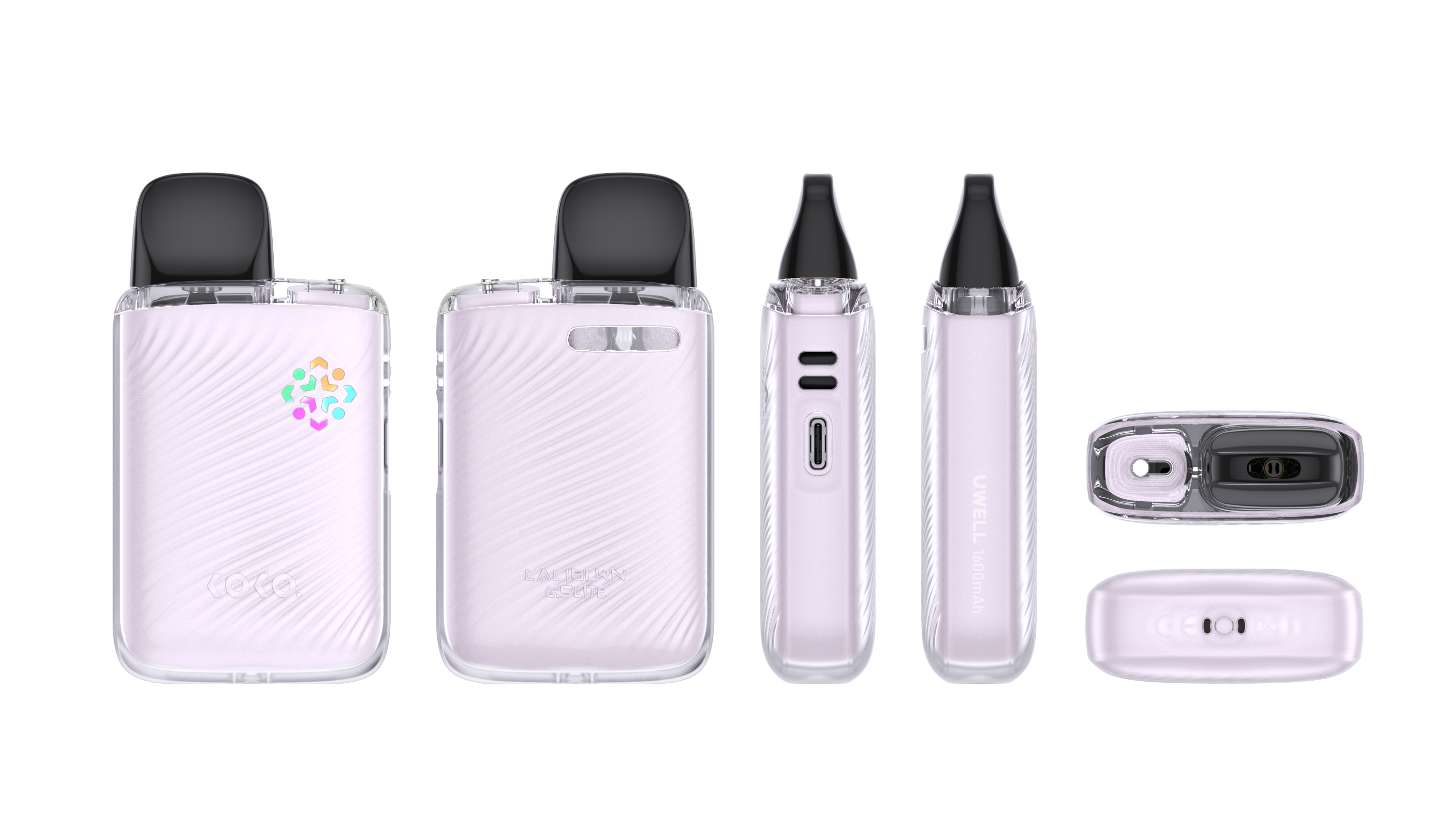 G5 Lite Koko in Lilac Purple color from multiple angles